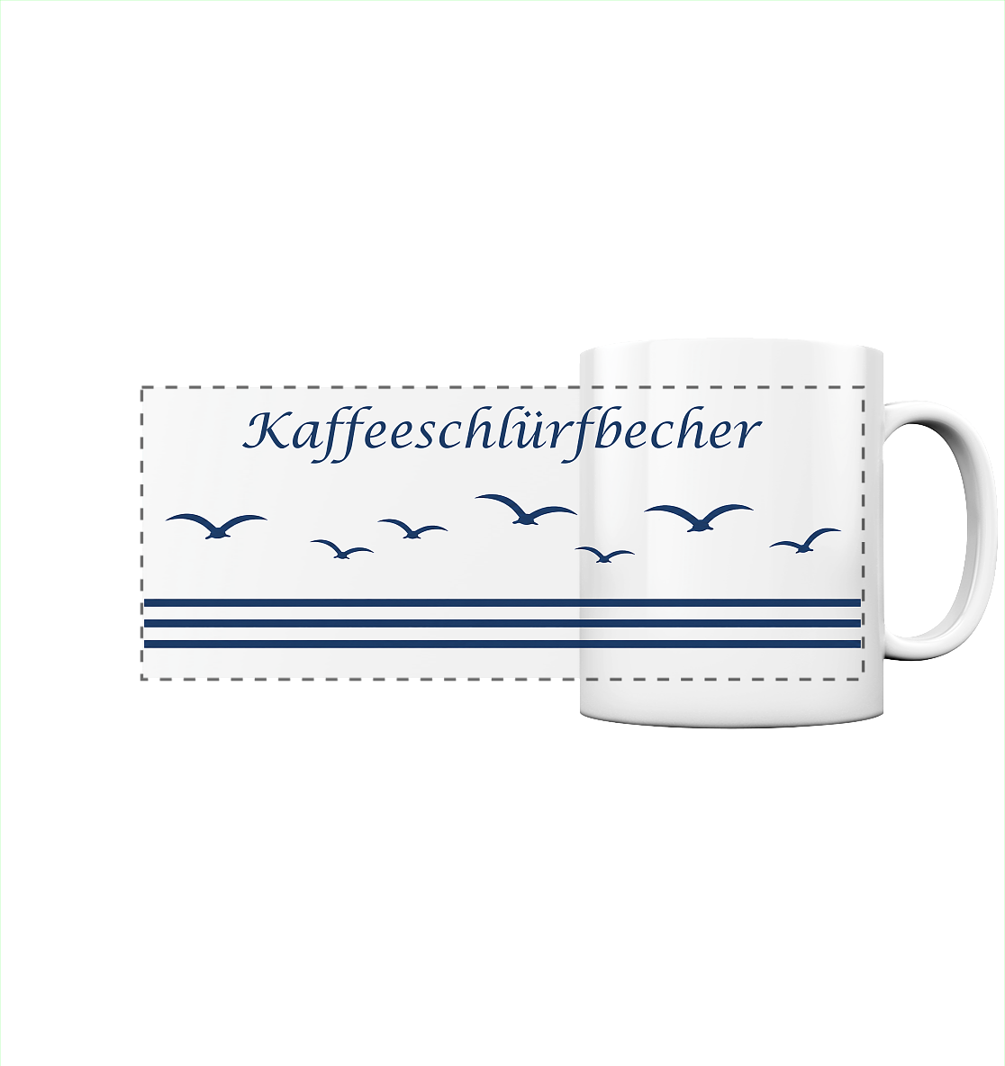 Kaffeeschlürfbecher - Der Pott für den ersten Schluck am Morgen