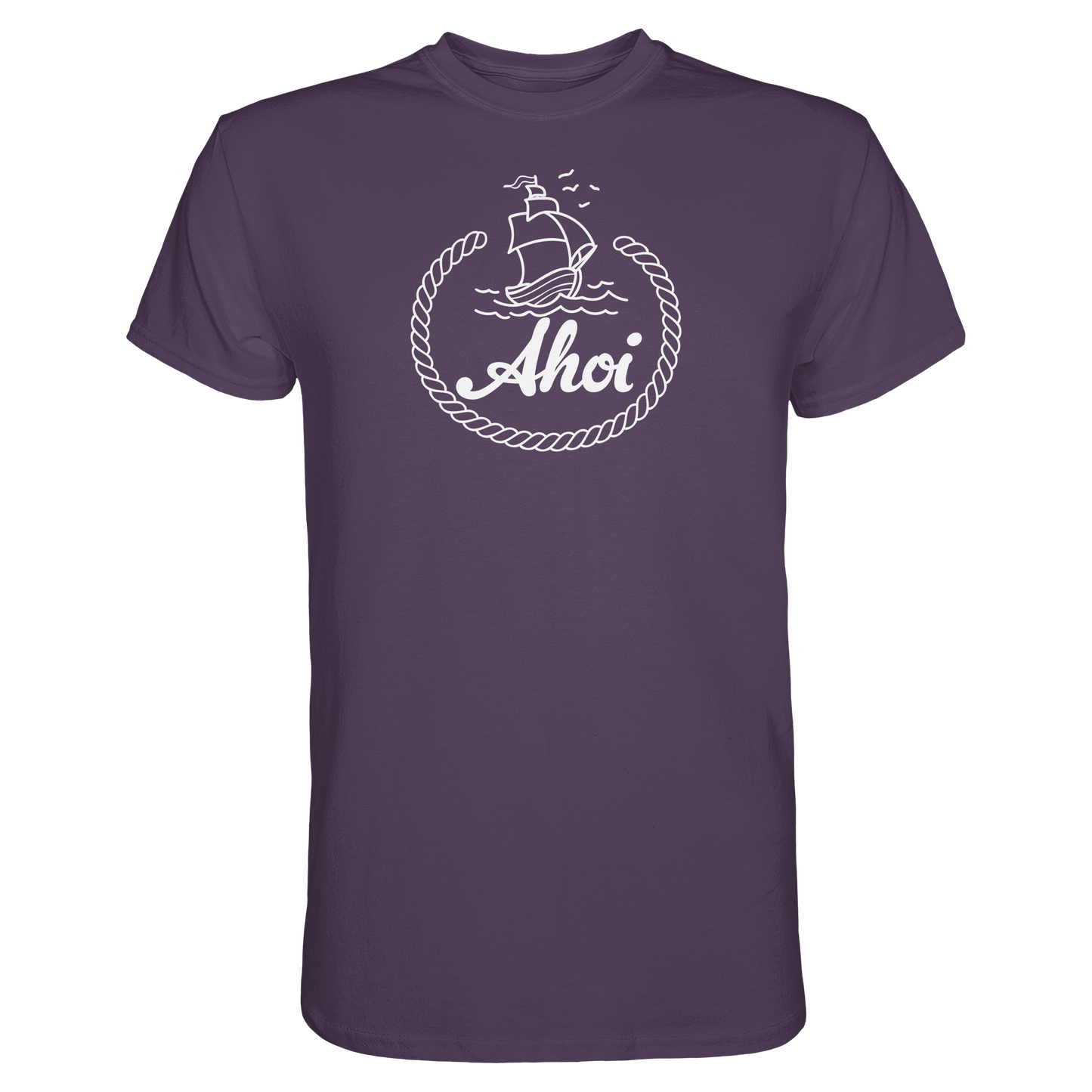 Ahoi - T-Shirt aus Baumwolle für Kapitäne & Küstenkinder