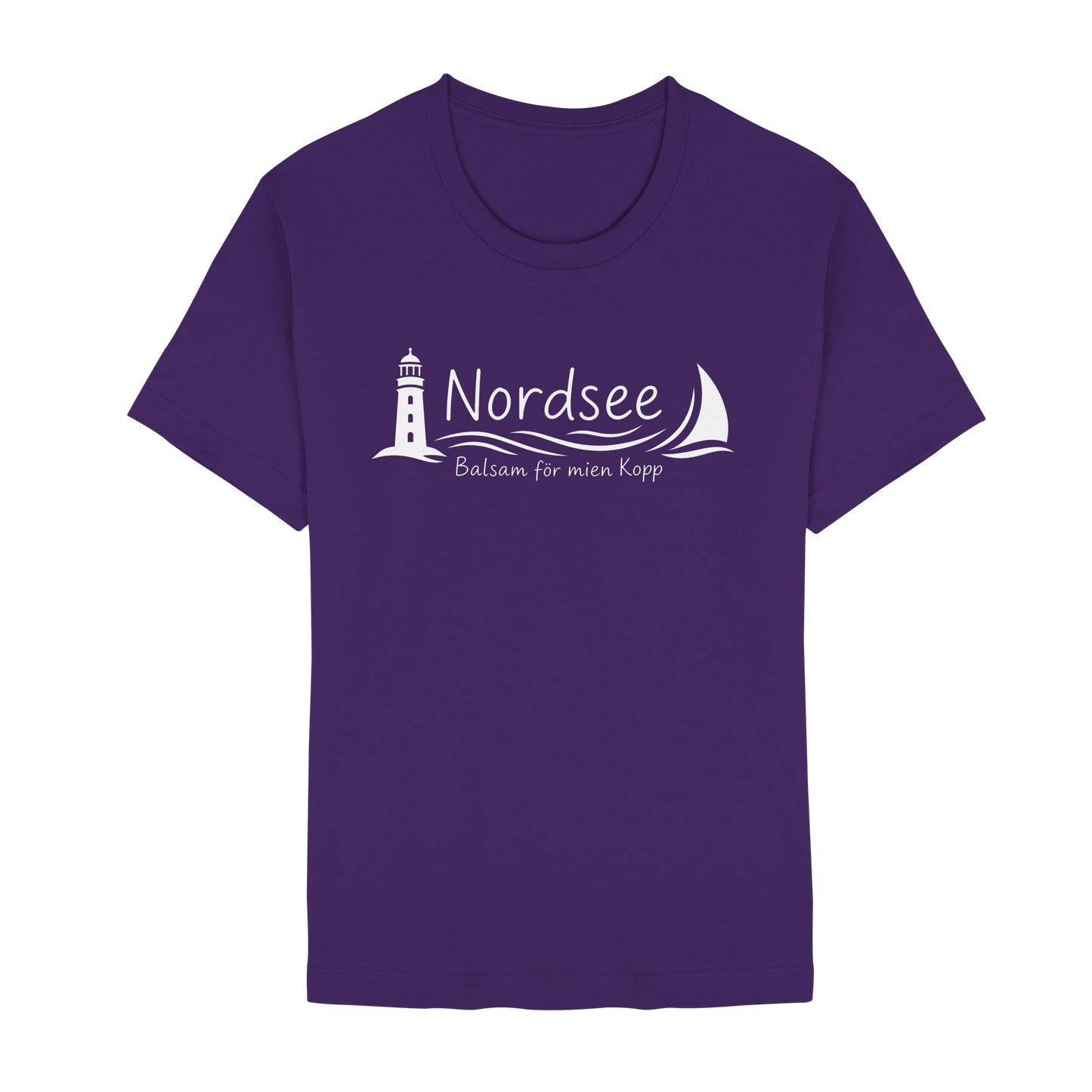 Nordsee – Balsam för mien Kopp - Damen T-Shirt mit Print