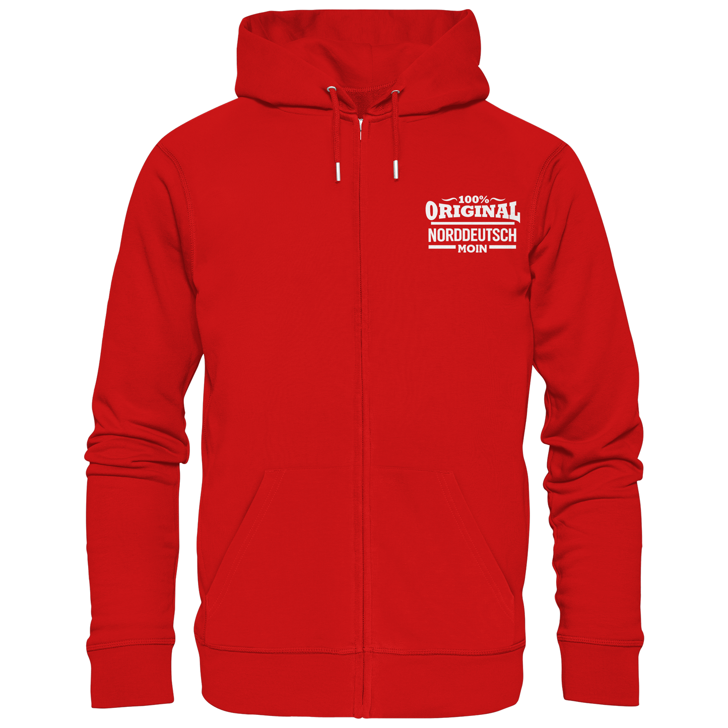 100% Original Norddeutsch – Zipper mit Reißverschluss für Küstenfans