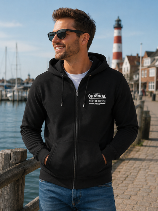 100% Original Norddeutsch – Zipper mit Reißverschluss für Küstenfans