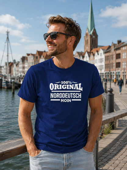 100% Original Norddeutsch – MOIN Shirt für echte Küstenköppe