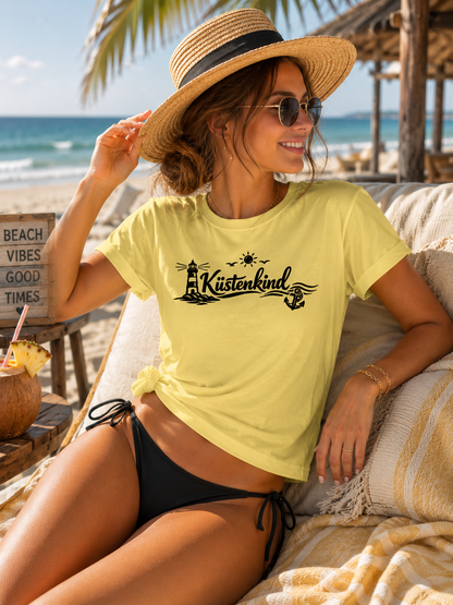 Maritimes Küstenkind T-Shirt - zeitloses Küstendesign