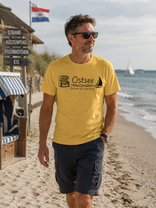 Ostsee – Balsam för mien Kopp - T-Shirt aus 100% Baumwolle