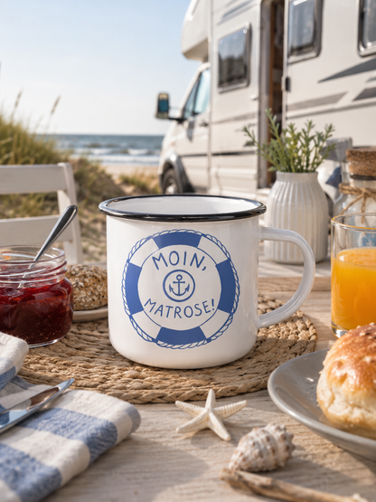 „Moin Matrose“ Küstenschnack – Dein hochwertiger maritimer Moment