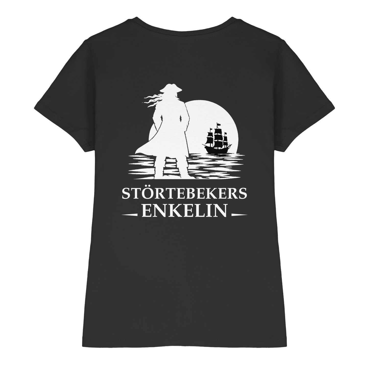 Störtebekers Enkelin Shirt für echte Seelen mit Meerweh, von XS-XL