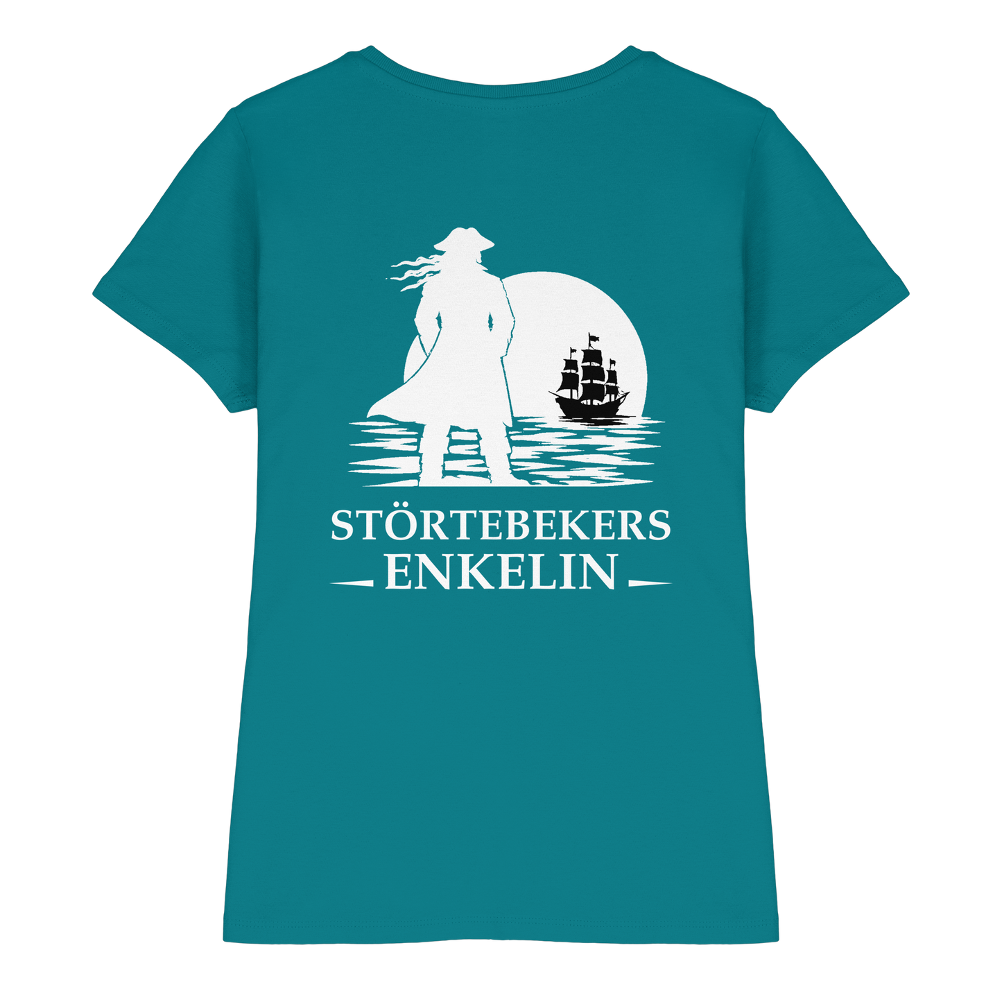 Störtebekers Enkelin Shirt für echte Seelen mit Meerweh, von XS-XL