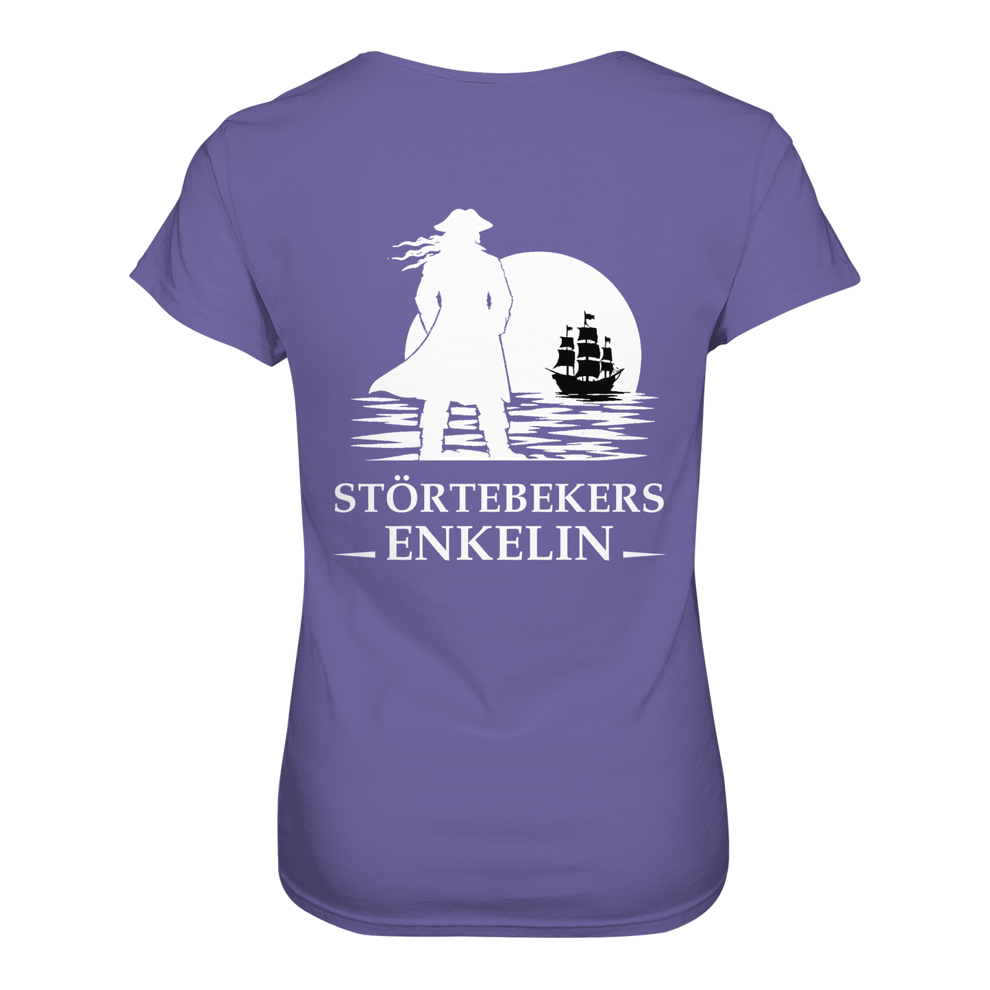 Störtebekers Enkelin Shirt für echte Seelen mit Meerweh, von XS-XL
