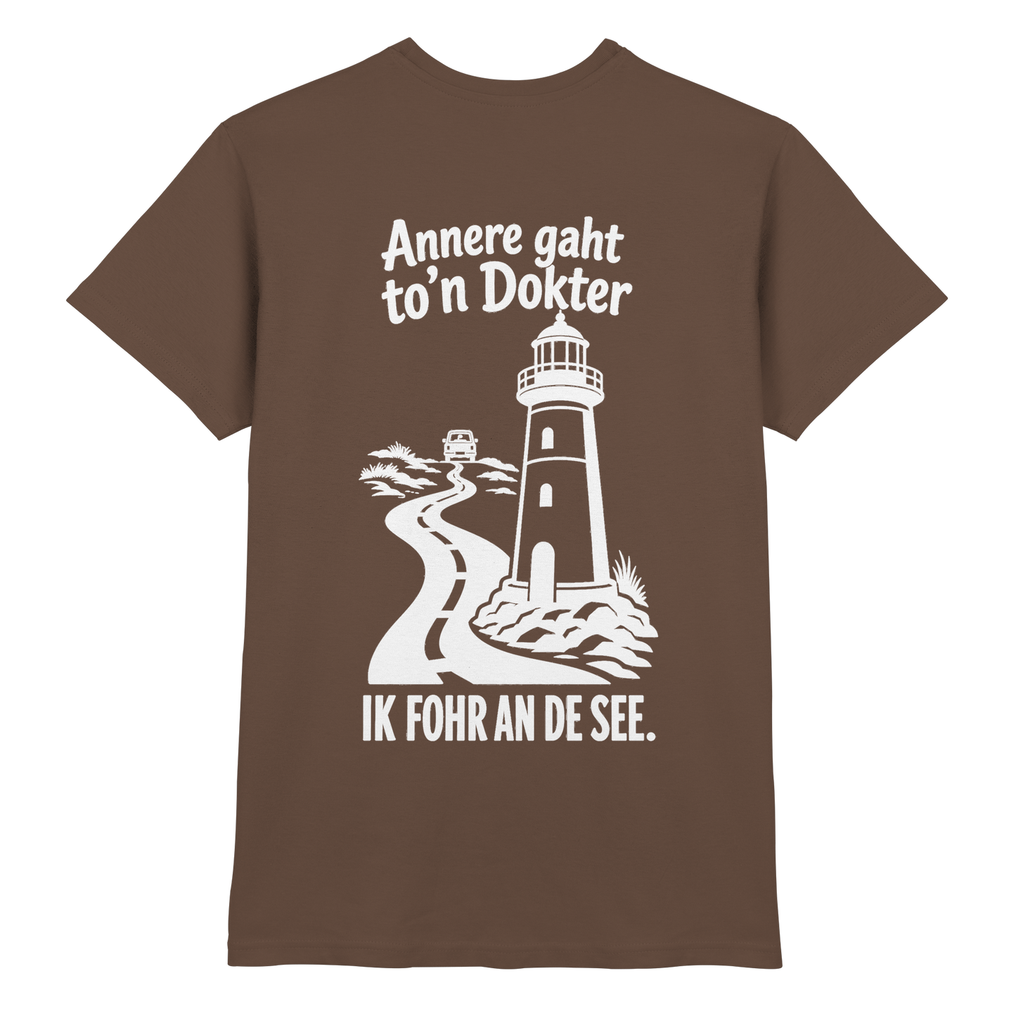 Annere gaht to’n Dokter - tolles Unisex T-Shirt mit Printmotiv