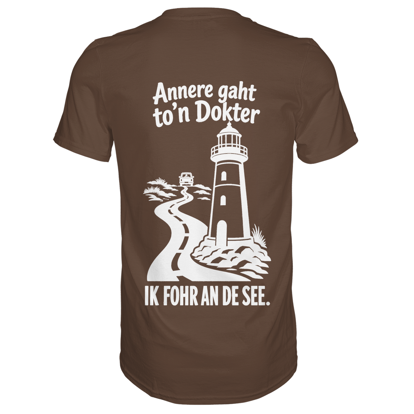 Annere gaht to’n Dokter - tolles Unisex T-Shirt mit Printmotiv