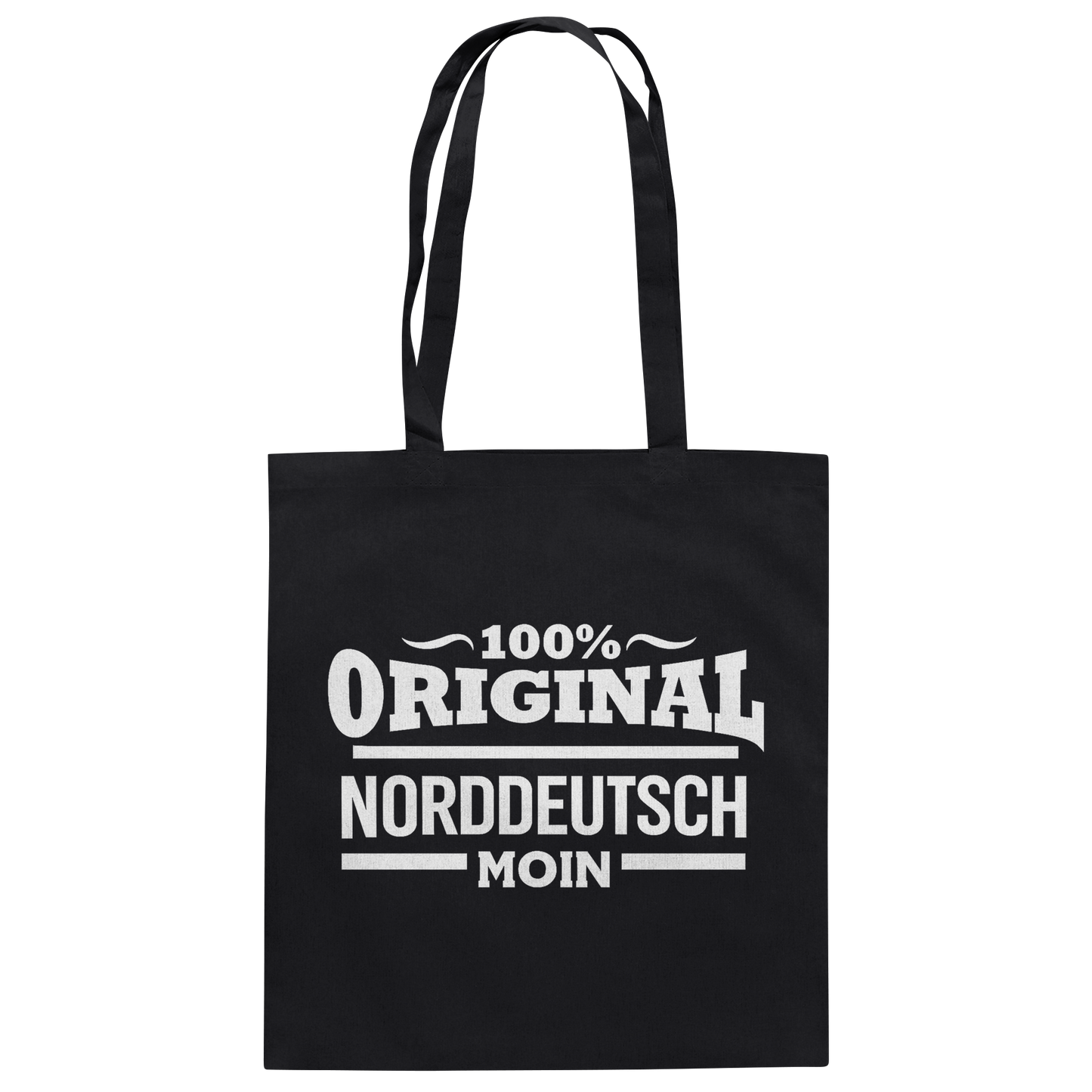 100% Original Norddeutsch MOIN Stofftasche – Jutebeutel