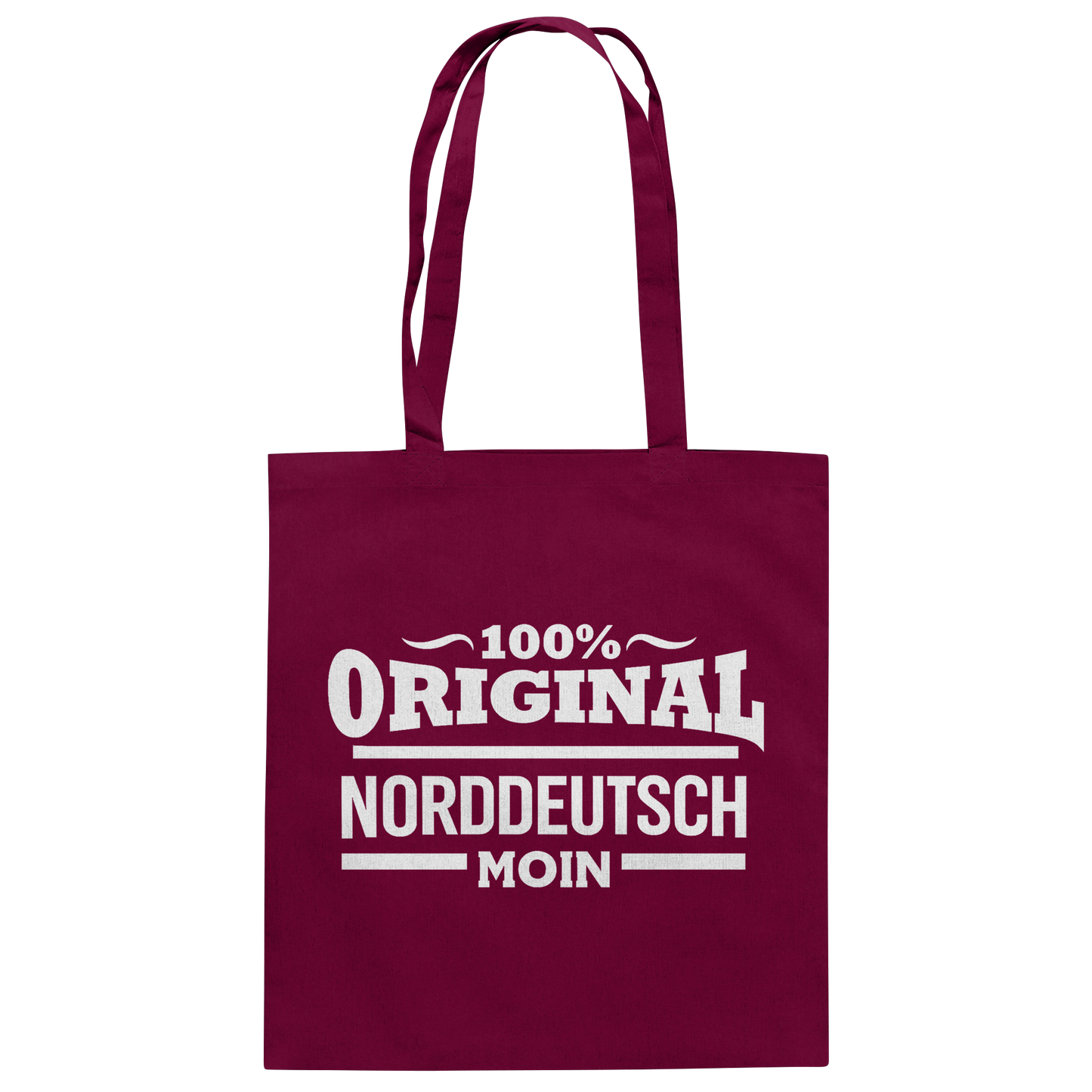 100% Original Norddeutsch MOIN Stofftasche – Jutebeutel