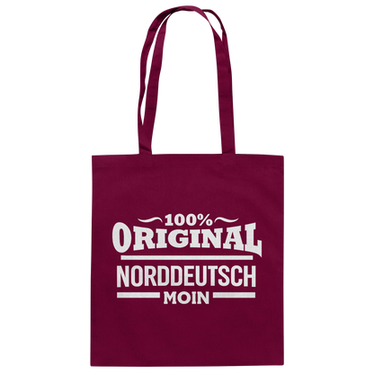 100% Original Norddeutsch MOIN Stofftasche – Jutebeutel