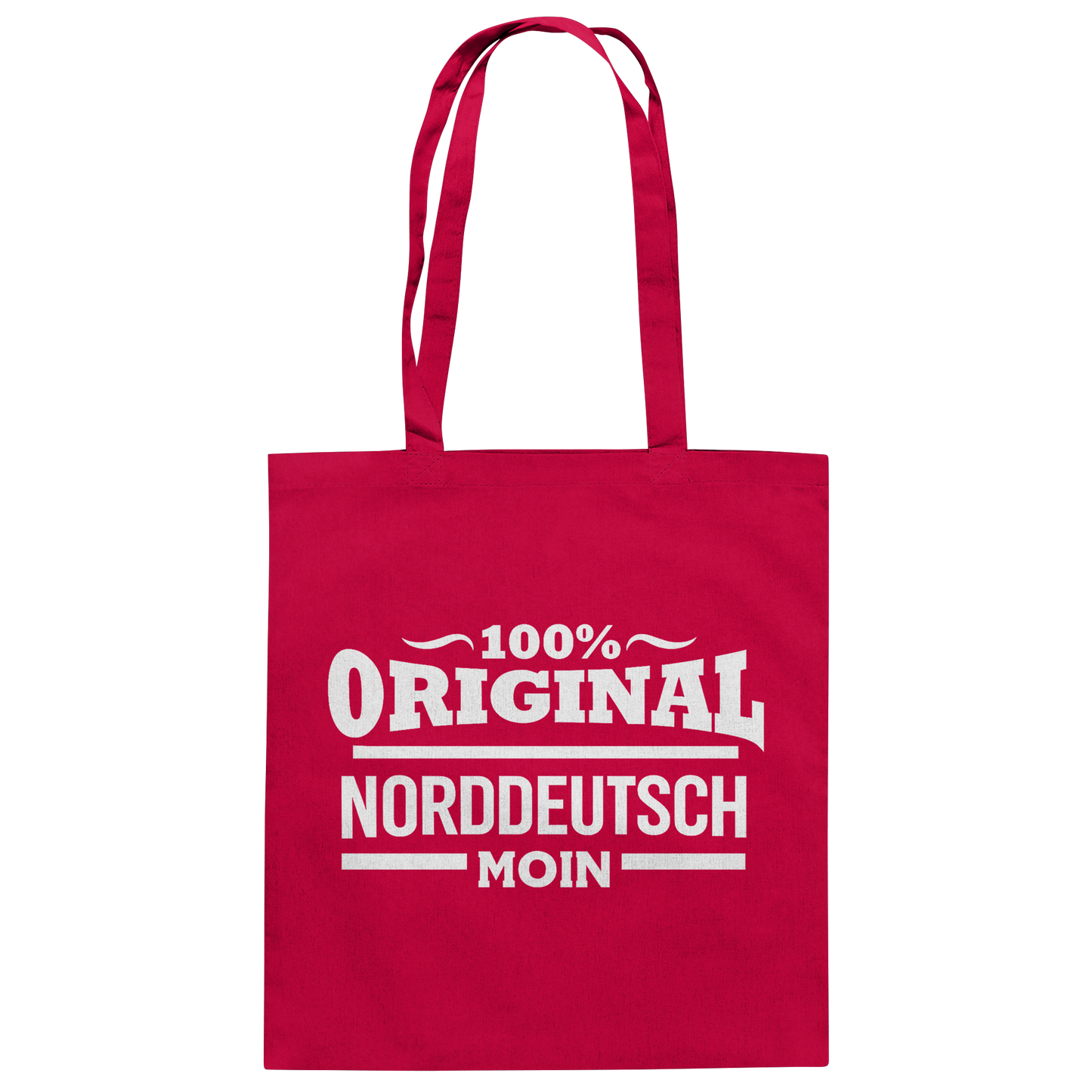 100% Original Norddeutsch MOIN Stofftasche – Jutebeutel
