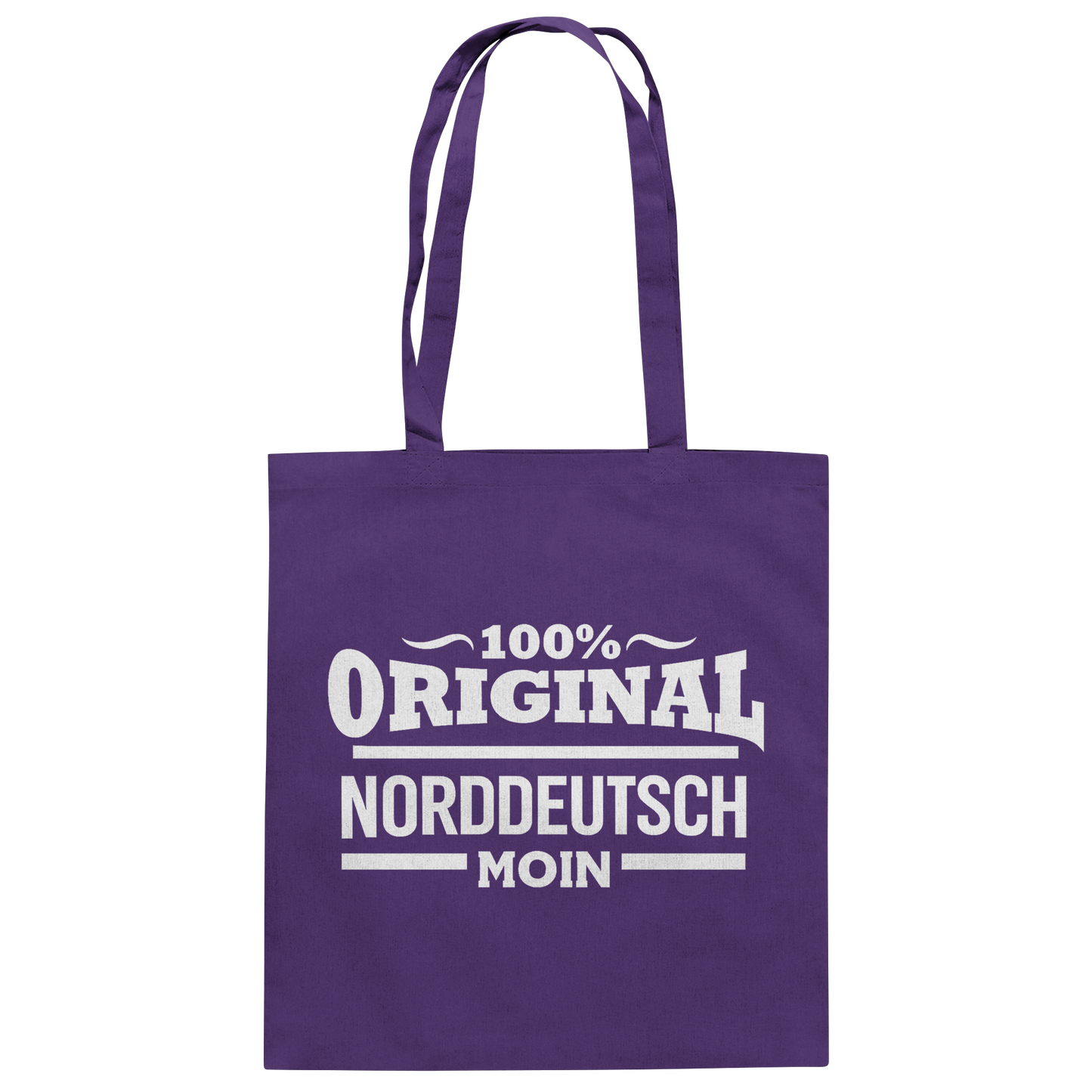 100% Original Norddeutsch MOIN Stofftasche – Jutebeutel