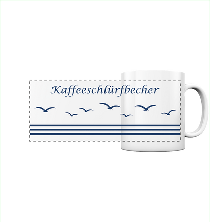 Kaffeeschlürfbecher - Der Pott für den ersten Schluck am Morgen