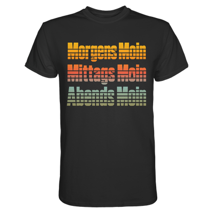 Moin geht immer – Norddeutsches Statement-Shirt mit Retro-Charakter