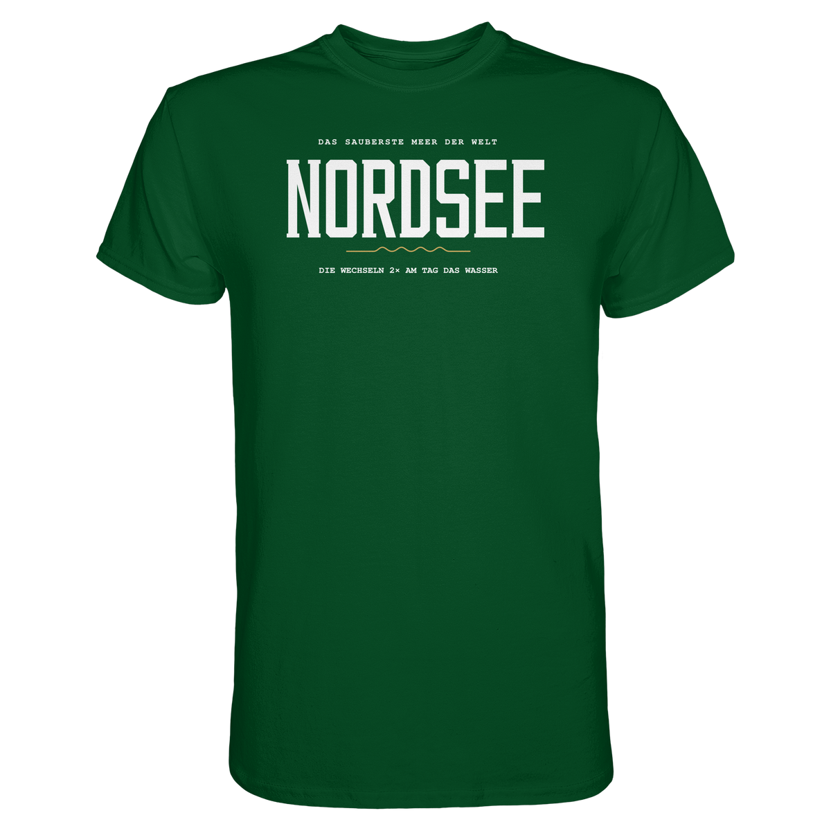 Nordsee – Herren T-Shirt mit Ebbe-und-Flut-Spruch
