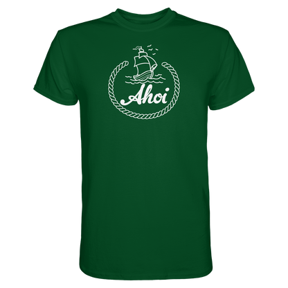Ahoi - T-Shirt aus Baumwolle für Kapitäne & Küstenkinder