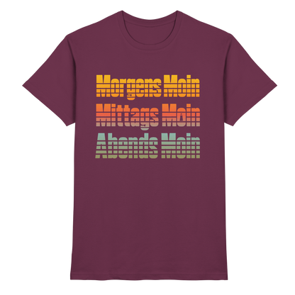 Moin geht immer – Norddeutsches Statement-Shirt mit Retro-Charakter