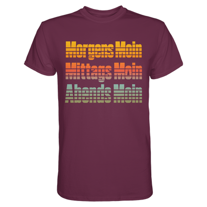 Moin geht immer – Norddeutsches Statement-Shirt mit Retro-Charakter