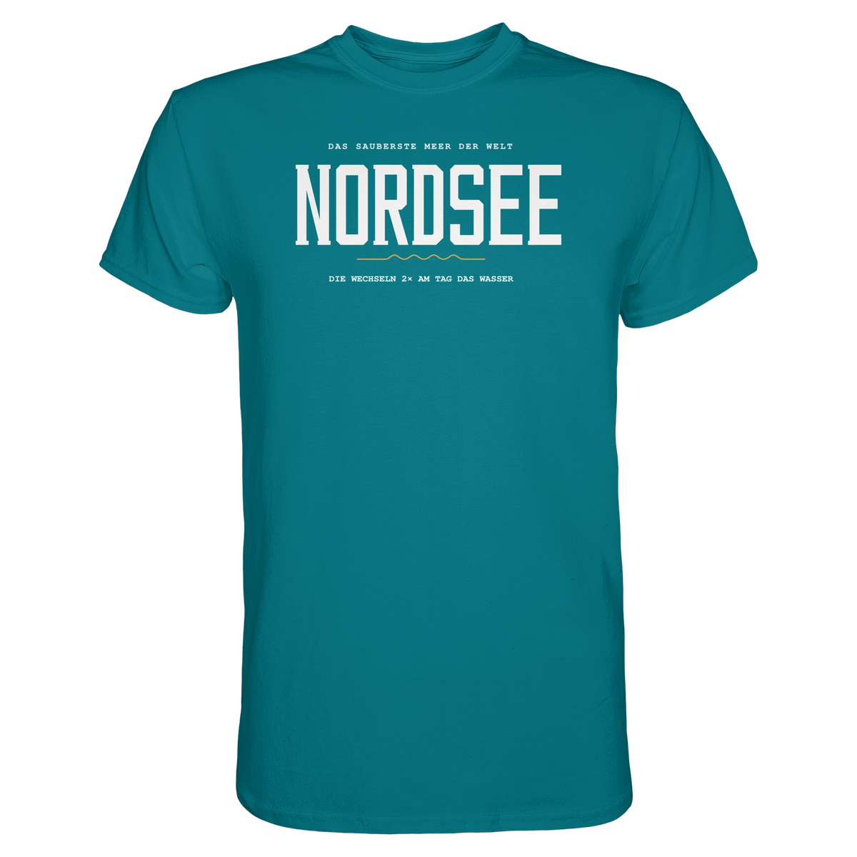 Nordsee – Herren T-Shirt mit Ebbe-und-Flut-Spruch