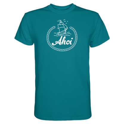Ahoi - T-Shirt aus Baumwolle für Kapitäne & Küstenkinder