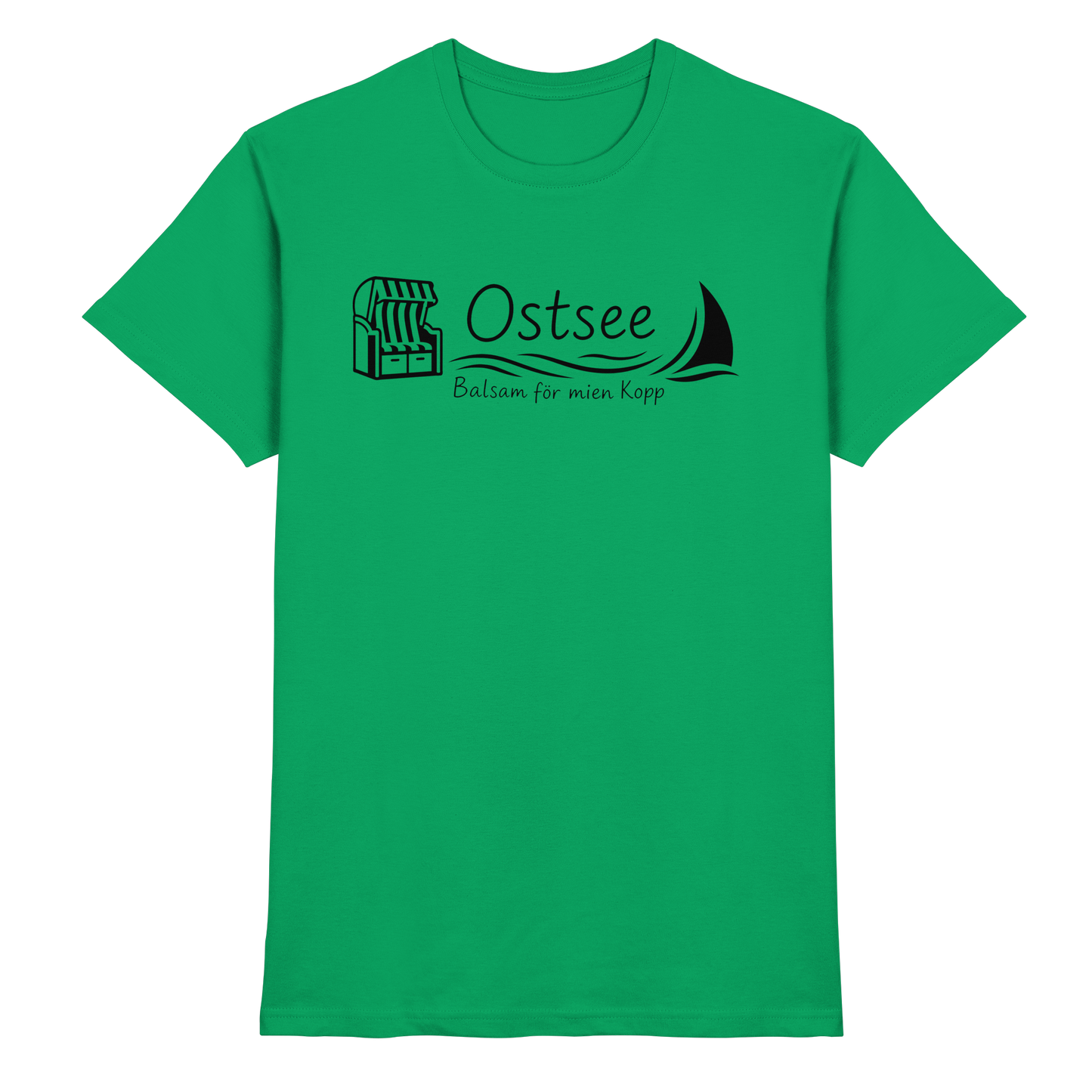Ostsee – Balsam för mien Kopp - T-Shirt aus 100% Baumwolle