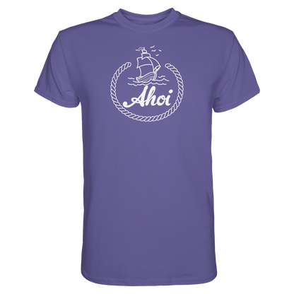 Ahoi - T-Shirt aus Baumwolle für Kapitäne & Küstenkinder
