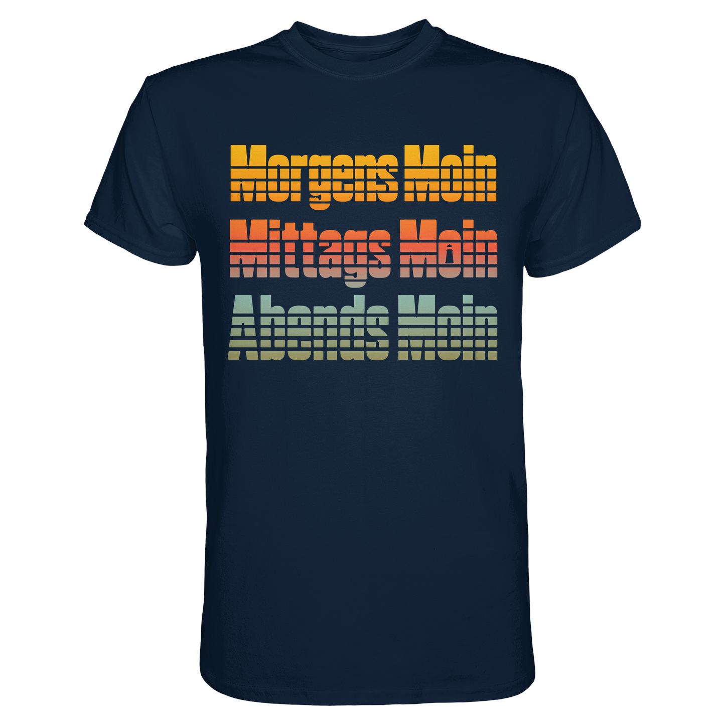 Moin geht immer – Norddeutsches Statement-Shirt mit Retro-Charakter