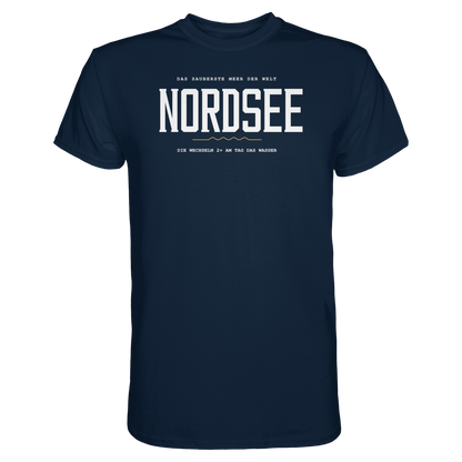 Nordsee – Herren T-Shirt mit Ebbe-und-Flut-Spruch