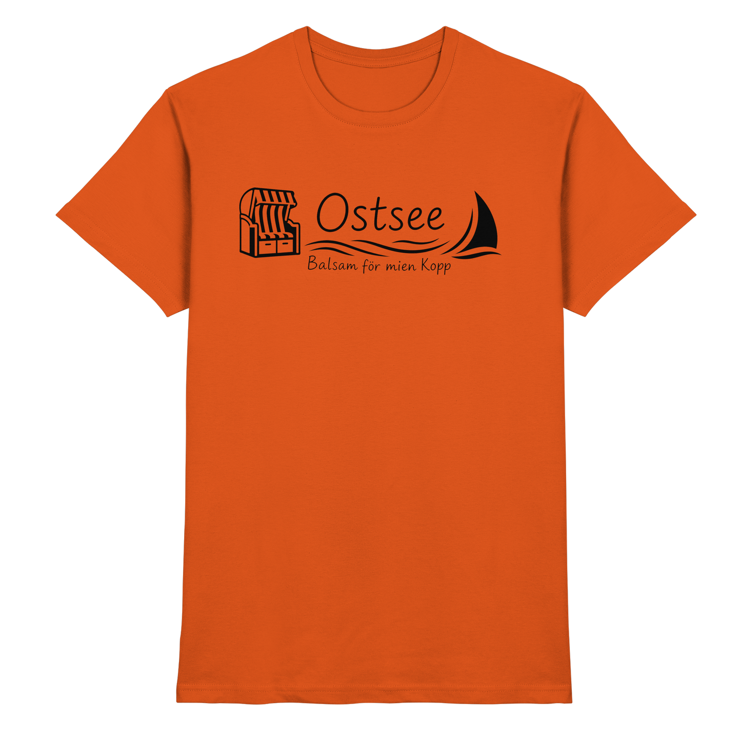 Ostsee – Balsam för mien Kopp - T-Shirt aus 100% Baumwolle