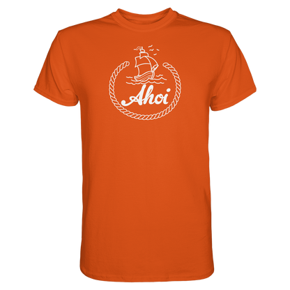 Ahoi - T-Shirt aus Baumwolle für Kapitäne & Küstenkinder