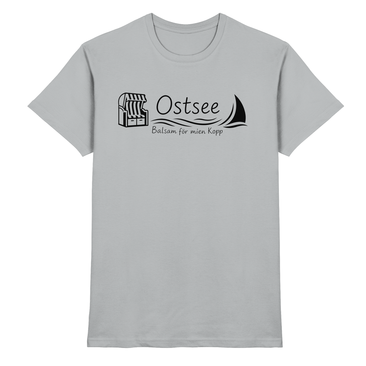Ostsee – Balsam för mien Kopp - T-Shirt aus 100% Baumwolle