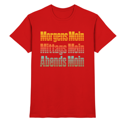 Moin geht immer – Norddeutsches Statement-Shirt mit Retro-Charakter