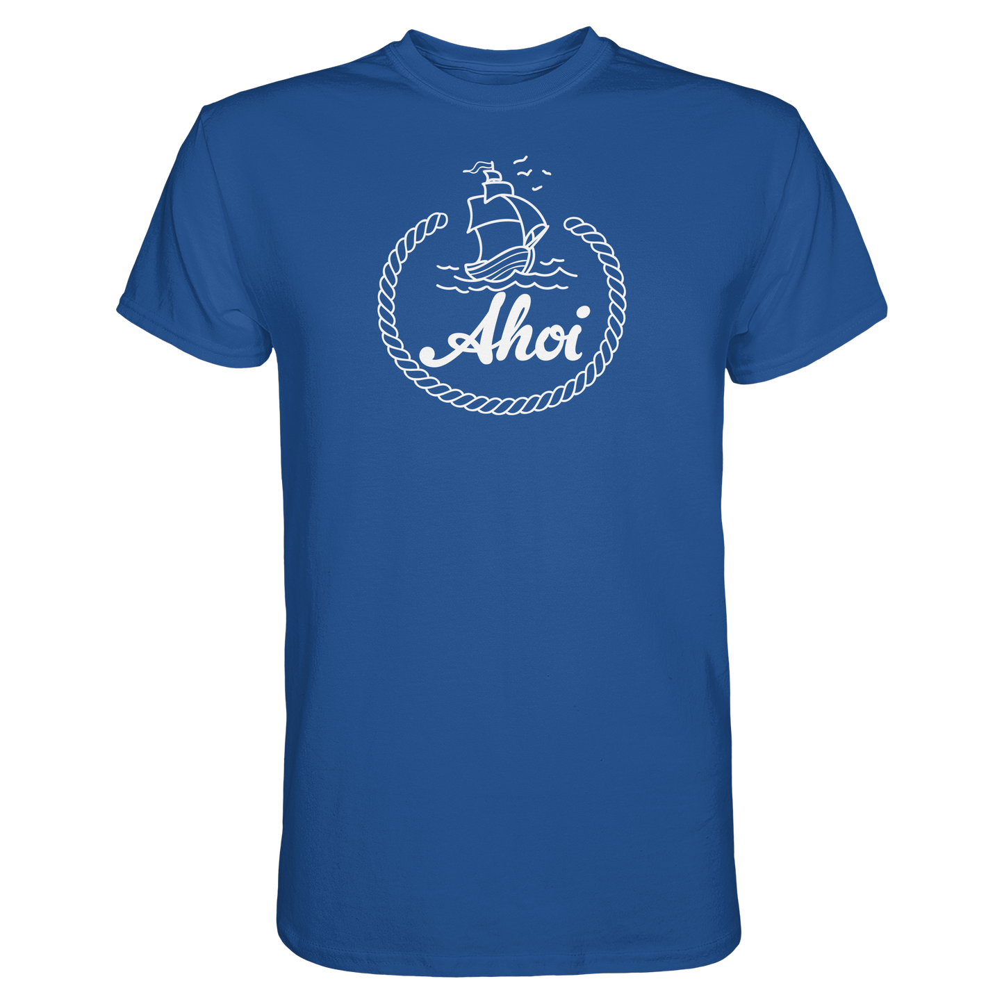 Ahoi - T-Shirt aus Baumwolle für Kapitäne & Küstenkinder