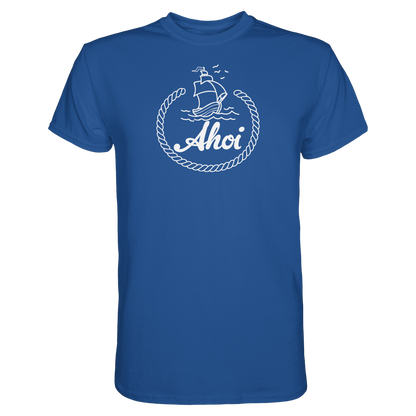 Ahoi - T-Shirt aus Baumwolle für Kapitäne & Küstenkinder
