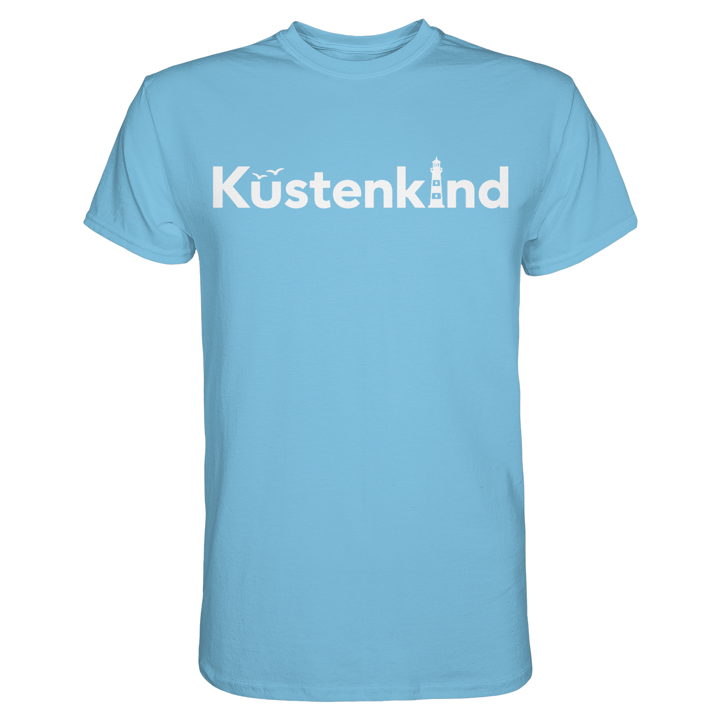 Küstenkind T-Shirt aus Baumwolle - zeig woher Du kommst