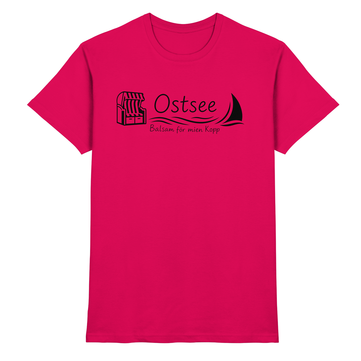 Ostsee – Balsam för mien Kopp - T-Shirt aus 100% Baumwolle