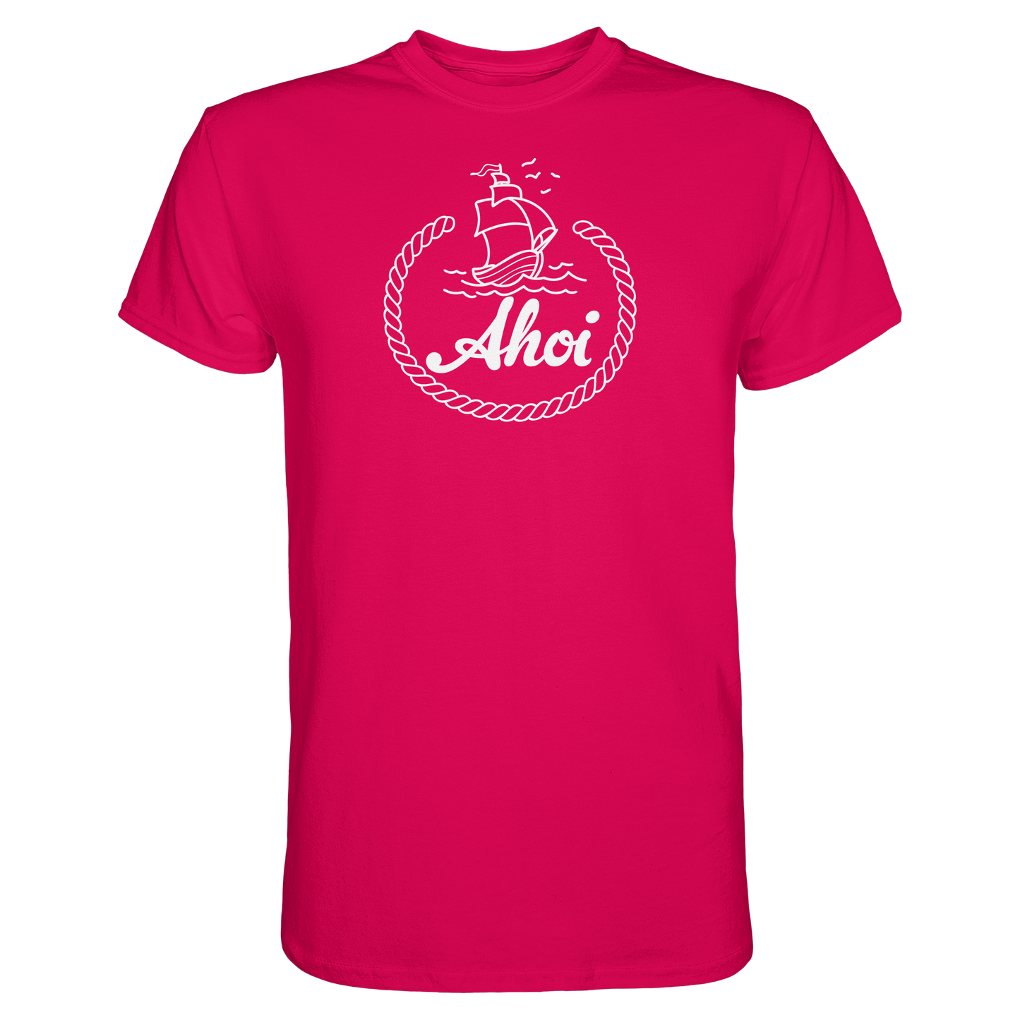 Ahoi - T-Shirt aus Baumwolle für Kapitäne & Küstenkinder