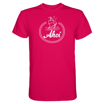 Ahoi - T-Shirt aus Baumwolle für Kapitäne & Küstenkinder