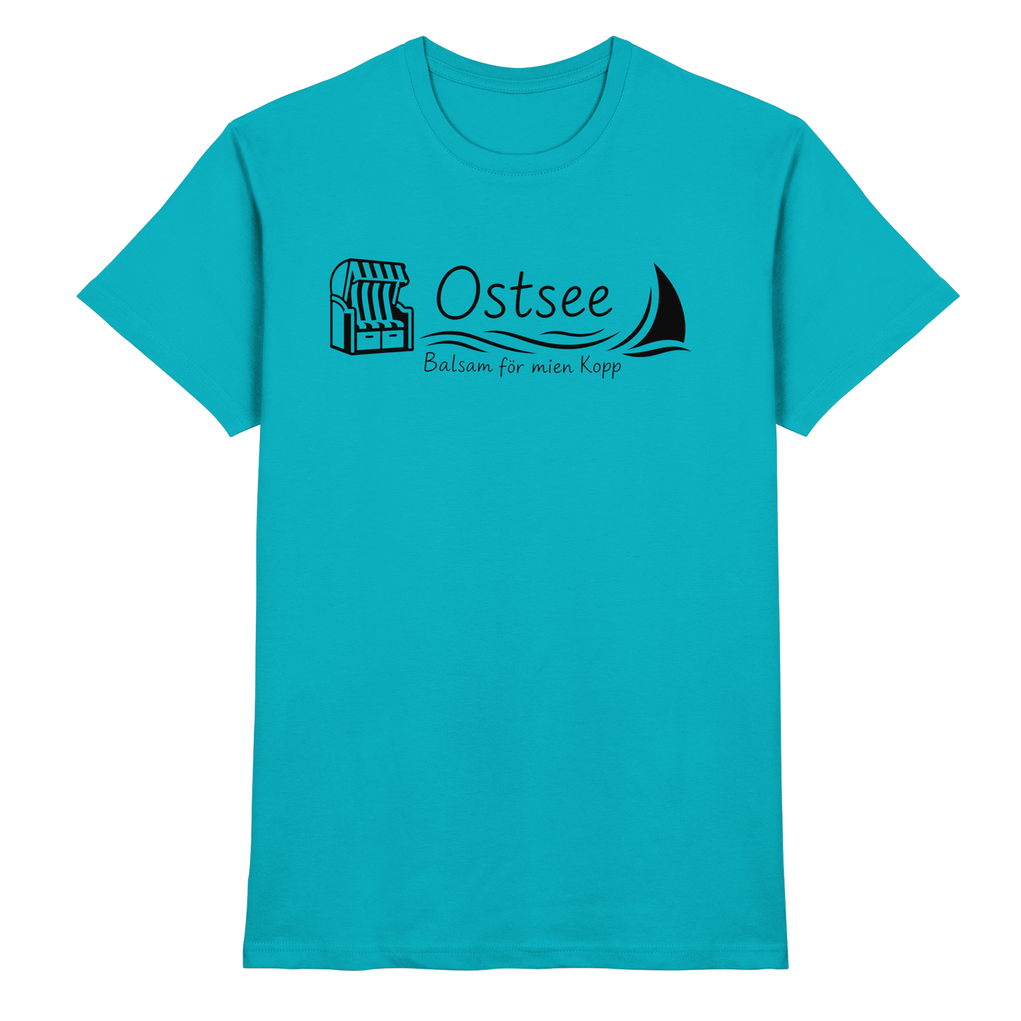 Ostsee – Balsam för mien Kopp - T-Shirt aus 100% Baumwolle