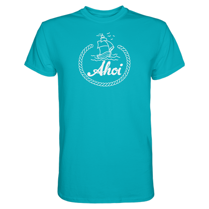 Ahoi - T-Shirt aus Baumwolle für Kapitäne & Küstenkinder