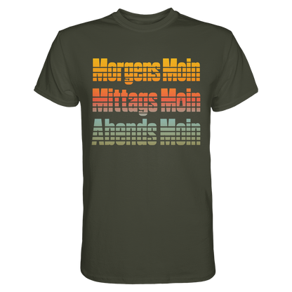 Moin geht immer – Norddeutsches Statement-Shirt mit Retro-Charakter