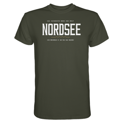 Nordsee – Herren T-Shirt mit Ebbe-und-Flut-Spruch