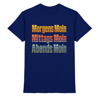Moin geht immer – Norddeutsches Statement-Shirt mit Retro-Charakter