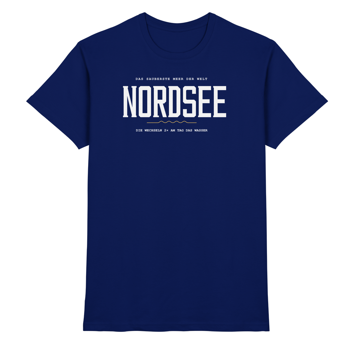 Nordsee – Herren T-Shirt mit Ebbe-und-Flut-Spruch