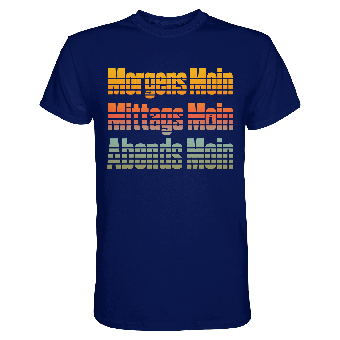 Moin geht immer – Norddeutsches Statement-Shirt mit Retro-Charakter