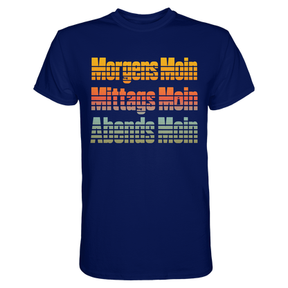 Moin geht immer – Norddeutsches Statement-Shirt mit Retro-Charakter