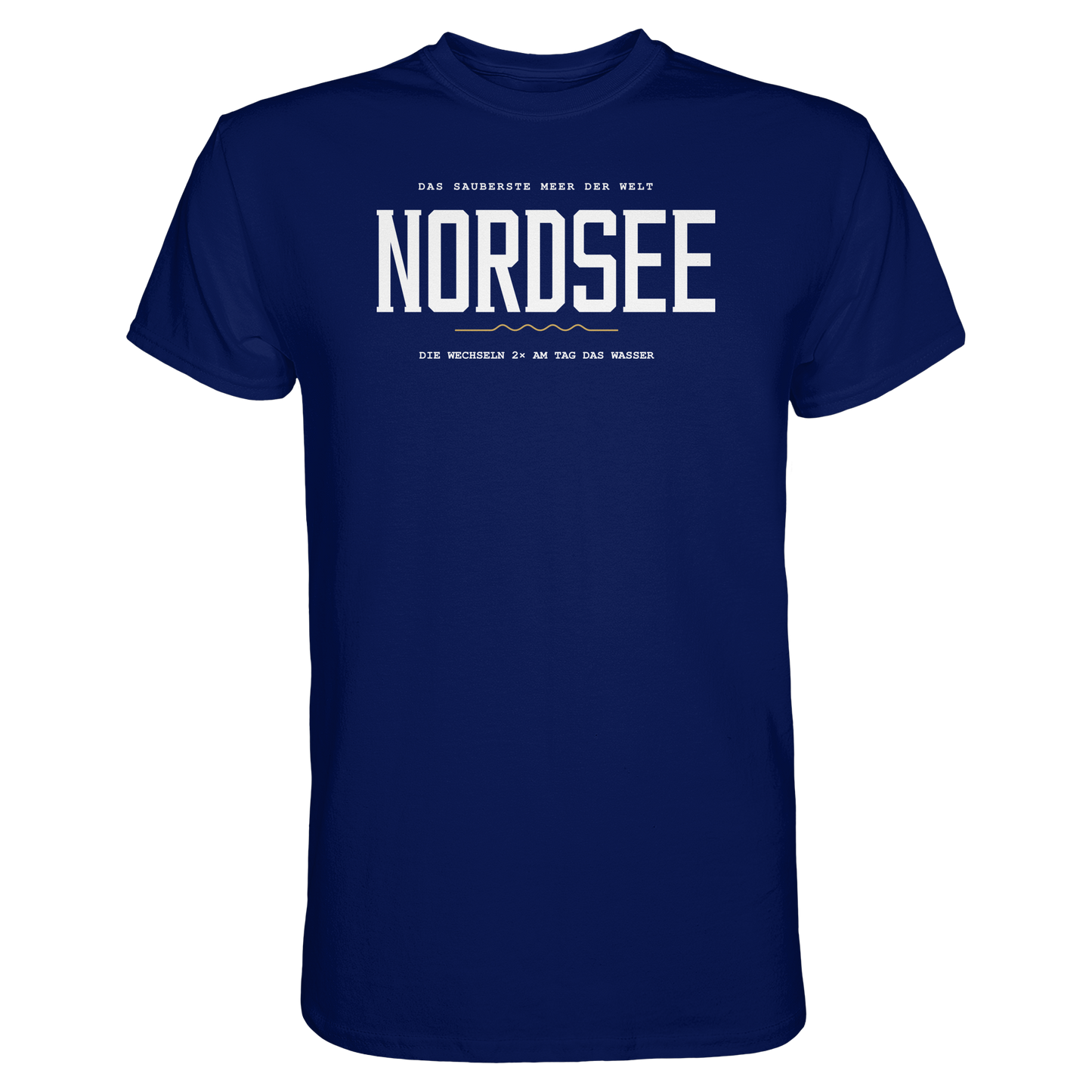 Nordsee – Herren T-Shirt mit Ebbe-und-Flut-Spruch